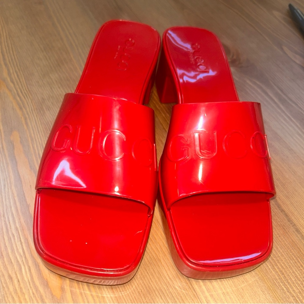 Gucci Bold Red Women's Mules